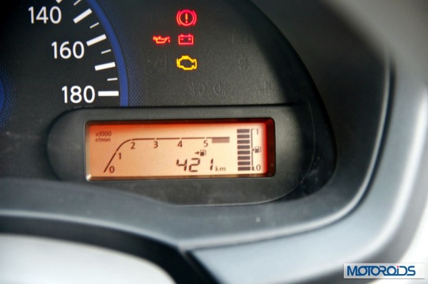 Datsun Go - Instrument Cluster Readings