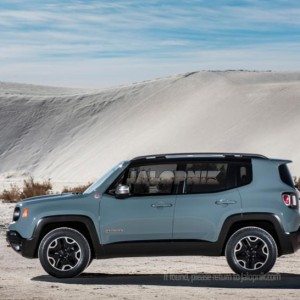Jeep Renegade leaked image