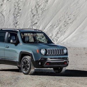 Jeep Renegade leaked image