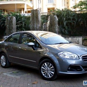 New  Fiat Linea facelift exterior