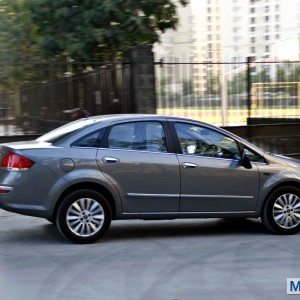 New  Fiat Linea facelift exterior