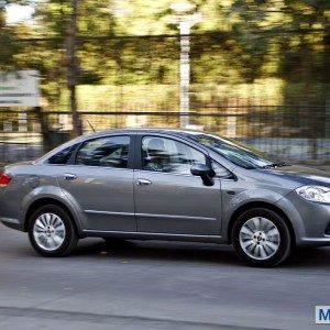 New  Fiat Linea facelift exterior