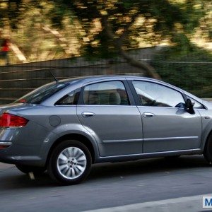 New  Fiat Linea facelift exterior