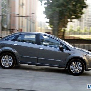 New  Fiat Linea facelift exterior