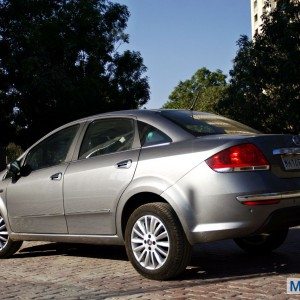 New  Fiat Linea facelift exterior