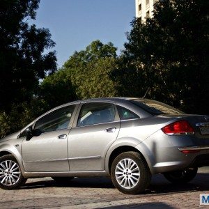 New  Fiat Linea facelift exterior