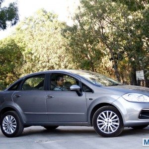 New  Fiat Linea facelift exterior