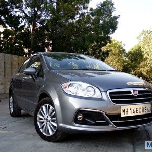 New  Fiat Linea facelift exterior