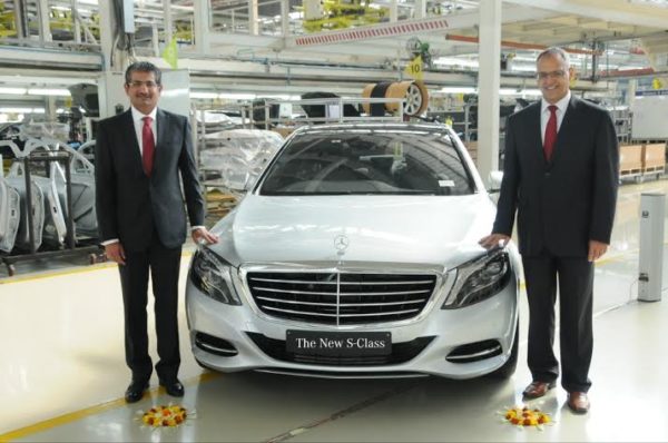 New  Mercedes S Class CKD India Diesel Launch