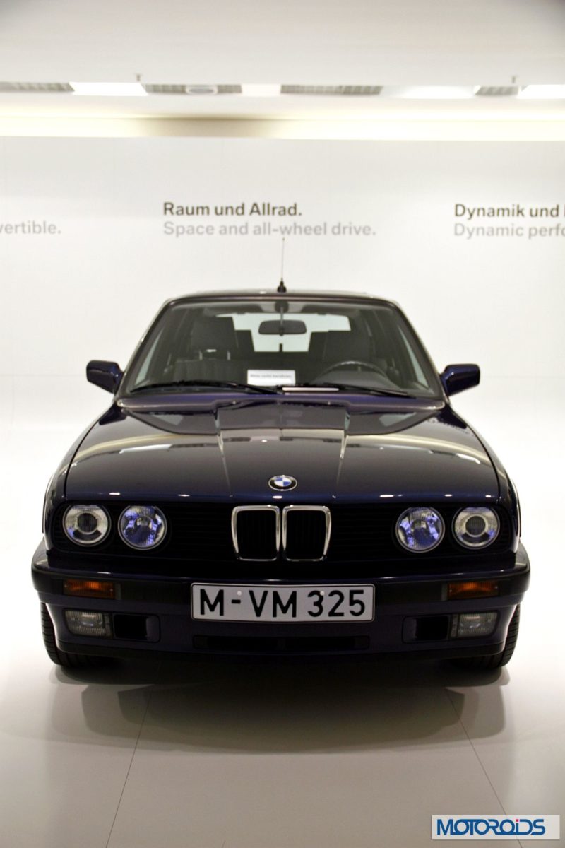 The evolution of the BMW  series