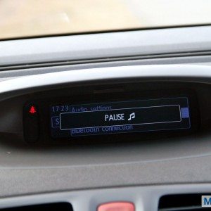 Renault Fluence facelift interior