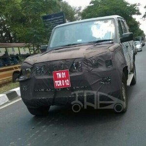 mahindra scorpio facelift images