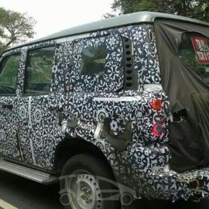 mahindra scorpio facelift images