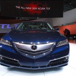 acura tlx new york auto show images