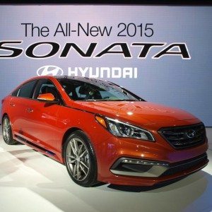 hyundai sonata new york auto show images