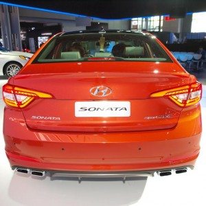 hyundai sonata new york auto show images