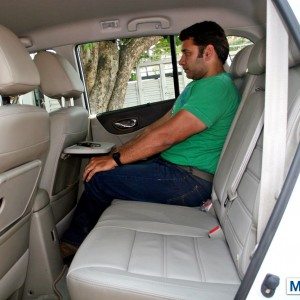 New  renault Koleos backseat