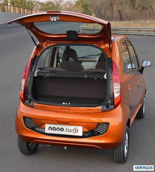 Spied Inside Out Tata Nano Twist Active Amt Motoroids