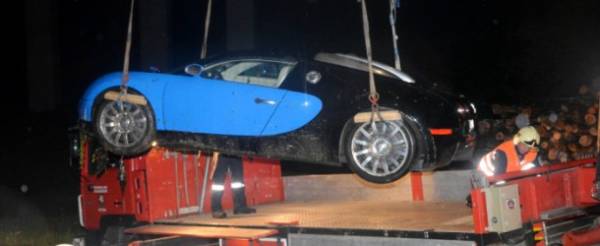 bugatti veyron crash austria