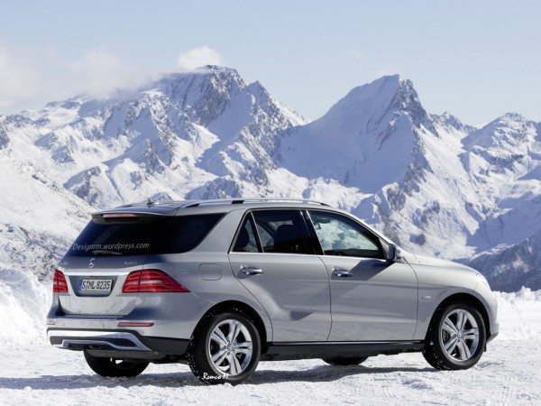 mercedes m class facelift images 2