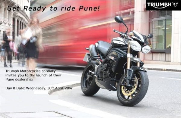 triumph india pune dealership