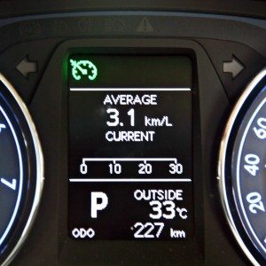 Corolla instrument cluster