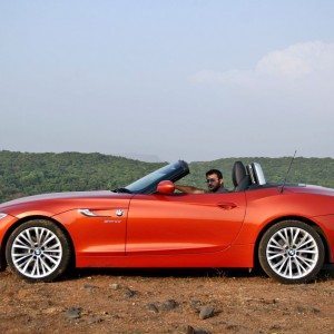 BMW Z convertible roof