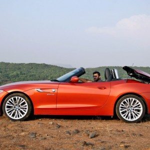 BMW Z convertible roof