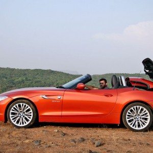 BMW Z convertible roof