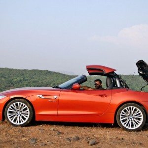 BMW Z convertible roof