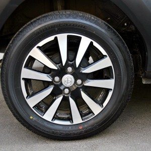 Etios Cross alloy wheel