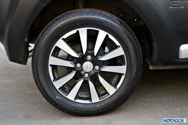 Etios Cross alloy wheel