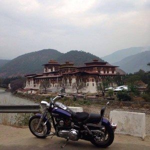 Harley davidson Bhutan Ride