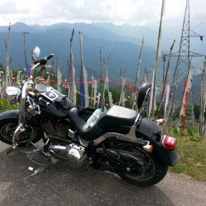 Harley davidson Bhutan Ride