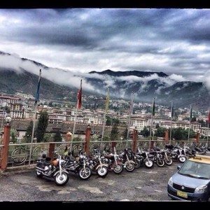 Harley davidson Bhutan Ride