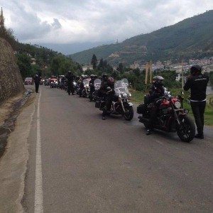 Harley davidson Bhutan Ride