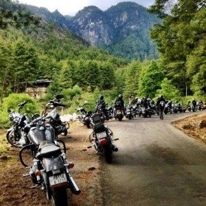 Harley davidson Bhutan Ride