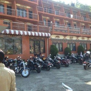 Harley davidson Bhutan Ride