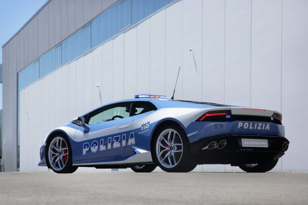 Italian Police Lamborghini Huracan