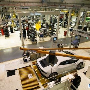 Making of lamborghini Huracan at Sant Agata Bolgna