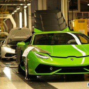 Making of lamborghini Huracan at Sant Agata Bolgna