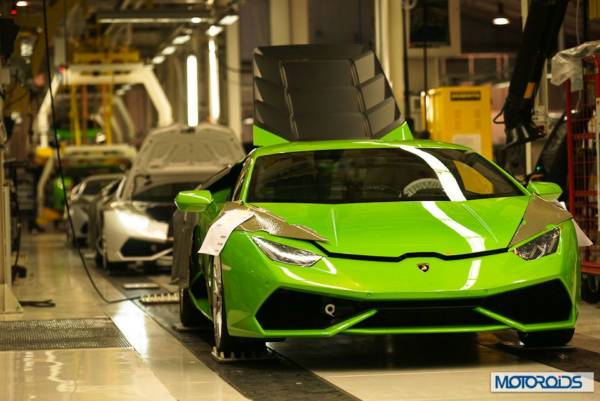 Making of lamborghini Huracan at Sant Agata Bolgna