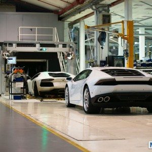 Making of lamborghini Huracan at Sant Agata Bolgna