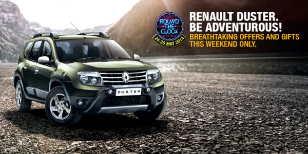 Renault india round the clock