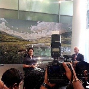 Sachin at BMW X event