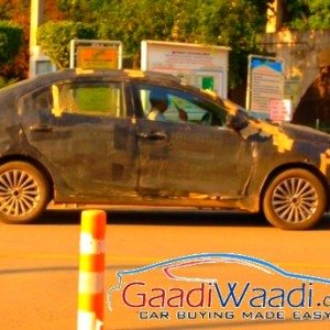 Spied Maruti Ciaz Delhi side