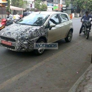 fiat punto facelift images