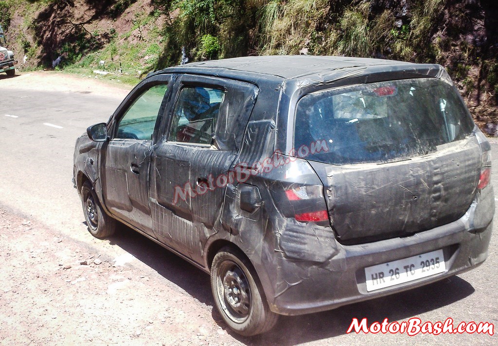 New Maruti Alto K10 Facelift Pics Reveal The Rear End Motoroids