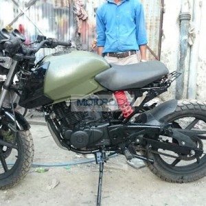 modified bajaj pulsar  scrambler images