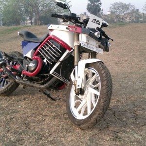 modified bajaj pulsar  zars